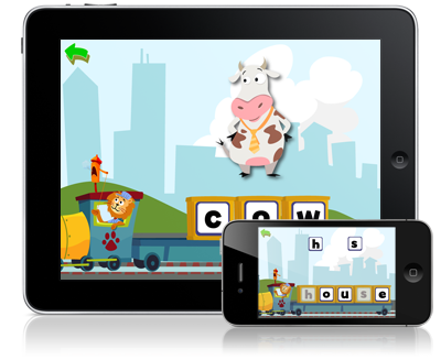 Word builder letter game